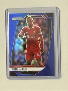2024-25 Panini Prizm Premier League Virgil Van Dijk Blue /299  - Picture 1 of 2