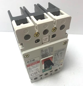 Eaton E125B  EGB3125FFG Circuit Breaker  125A 3 POLE - Clean! - Picture 1 of 3