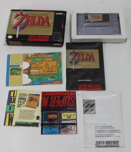 The Legend of Zelda a Link to the Past SNES CIB Complete Authentic Tested! - Picture 1 of 16