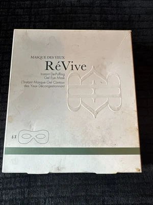 RéVive Masque des Yeux Mascarilla de ojos de gel desinflante instantáneo - Paquete de 5 cajas | NUEVO SELLADO Foto 1 de 3