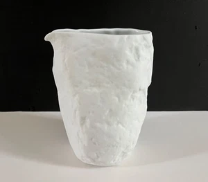 Hakusan Toki Pottery Stone Porcelain Pitcher Unused Japan - Picture 1 of 7