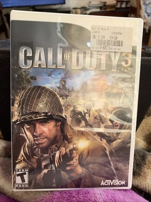 Call of Duty 3 (Nintendo Wii, 2006) COD Activision New & Factory Sealed - Image 1 of 3