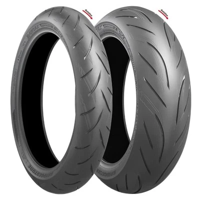 Motorcycle Tyres Bridgestone Battlax S21 120/60ZR17 & 160/60ZR17 69W Kawasaki - Image 1 of 4