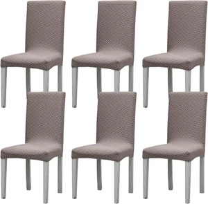 Coprisedia Elasticizzato Jacquard Universale Coprisedia Antiscivolo per Sala da Pranzo Morbido Str - Foto 1 di 8