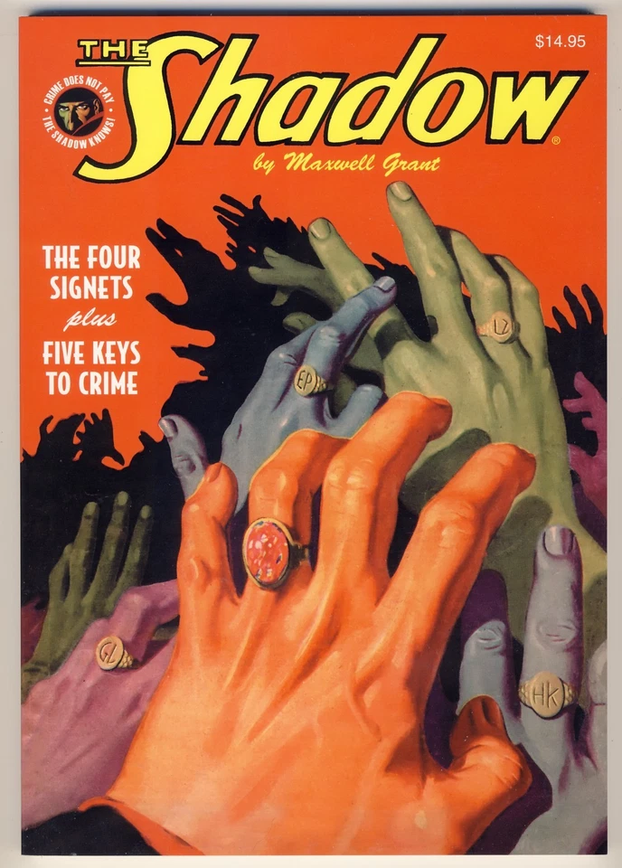 Maxwell Grant - THE SHADOW #122: The Four Signets / Five Keys to Crime - Sanctum - Image 1 of 1