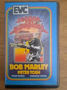 Bob Marley Reggae Sunsplash VHS Peter Tosh Third World Burning Spear 1980 - Picture 1 of 3