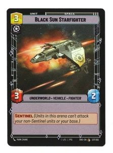 Black Sun Starfighter 237/262 - Star Wars Unlimited Shadows Of The Galaxy - FOIL - Bild 1 von 2