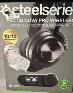 Auriculares inalámbricos para juegos SteelSeries Arctis Nova Pro para Xbox: conexión USB-C, - Imagen 1 de 10