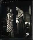 1950s CUBAN ACTOR CARLOS PAULIN + MARTA FALCON PORTRAIT SOAP OPERA Photo J 24