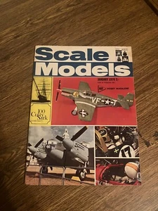 Vintage Back Issue of Scale Models Magazine - January 1970 - Picture 1 of 1