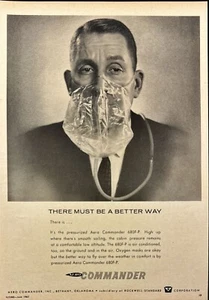 1962 Aero Commander Pressurized 680F-P Aircraft Bethany OK Vintage Print Ad - Picture 1 of 6