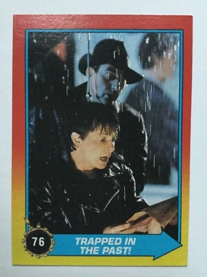 Topps Back To The Future Part II 2 Trading Card 76 Trapped In The Past - Image 1 of 2