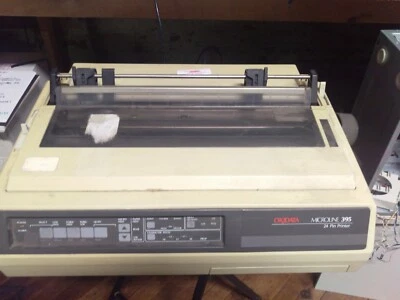 OKI Microline 395 GE8286A 24 Pin Dot Matrix Printer  - Image 1 of 3