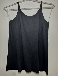 Women's Sleeveless Knit Sundress - Universal Thread Black 3X - Picture 1 of 2