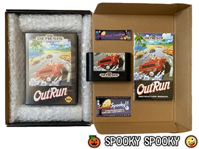 OutRun Sega Genesis - NTSC-U/C USA VGC CIB - High Quality Packing - Tracked - Image 1 of 4