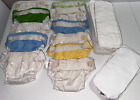 31Pc Bumgenius Cloth Diapers Lot Bum Genius Inserts Colored And White Boy Girl