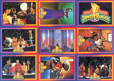 POWER RANGERS SERIES 1 SET OF 72 CARDS - Image 1 of 2