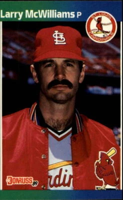 1989 Donruss #516 L.McWilliams UER New Richland, should be North Richland - NM - Image 1 of 2