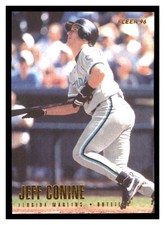 1996 Fleer #385 JEFF CONINE Florida Marlins ~D9PP