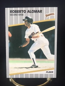 1989 Fleer Roberto Alomar #299 Baseball Card - Picture 1 of 2