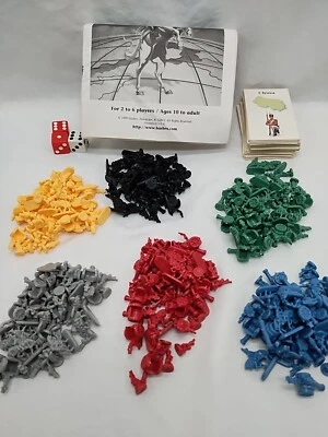 Set Of (6) Risk 1999 Player Pieces Rules And Territory Cards - Image 1 of 4