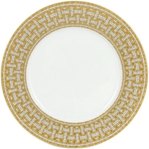 Hermes Mosaique au 24 Dinner Plates 27 cm Gold porcelain tableware - Picture 1 of 4