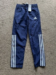 adidas Jugendreifen 23 Wettkampf-Laufhose, blau/weiß, 11-12 Jahre - Bild 1 von 6