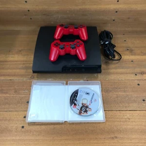 Sony PlayStation 3 Slim PS3 Model CECH-3001A Console System Bundle - Tested - Picture 1 of 15