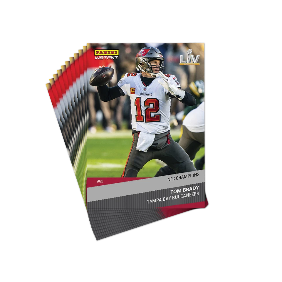 2020 Panini Instant #216 Ke'Shawn Vaughn Tampa Bay Buccaneers NFC Champs SP - Image 1 of 1