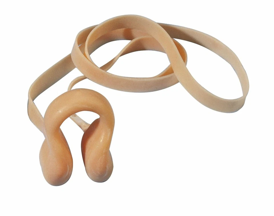 BECO Nasenklammer mit Gummiband | Nasenklemme | Nasenclip | Schwimmen | Tauchen