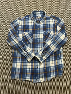 Jack Frost flannel front pocket windowpane Mens  Shirt size XL  all cotton - Image 1 of 4