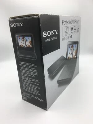 Boxed Sony 7-Inch Portable DVD Player - Region 1 - Black (DVP-FX750/B) - Image 1 of 2