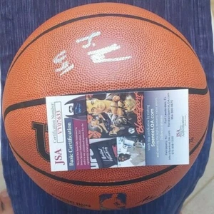 Saddiq Bey Signed NBA Basketball w/ JSA COA #VV07633 Detroit Pistons Villanova - Picture 1 of 5