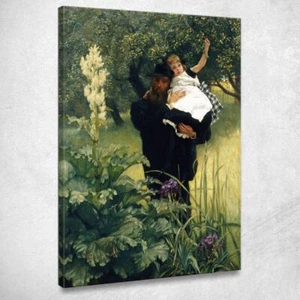 The Widow James Tissot, jts146 Canvas Print Frame - Picture 1 of 4