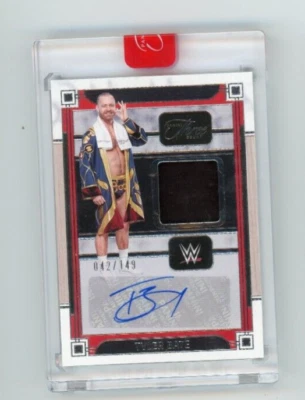 2024 Three Count WWE /149 Memorabilia Auto TYLER BATE No. MA-TBT! - Image 1 of 2