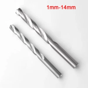 M2 HSS Precision Full Grinding Straight Shank Auger Twist Drill Bit 1mm-14mm - Picture 1 of 3