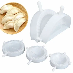 3Pcs Dumpling Mold Pierogi Turnover Ravioli Empanada Dough Press Mould Maker US - Picture 1 of 11