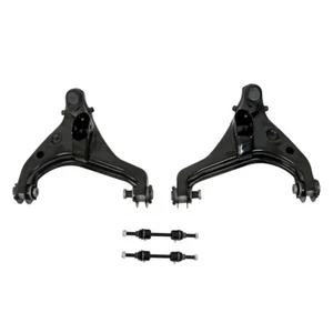 4pcs For Ford F-150 4WD K621267 2009-13 Front Lower Control Arms Sway Bar Links - Picture 1 of 11