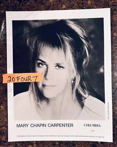MARY CHAPIN CARPENTER 8x10  1994 PROMO Columbia PHOTO EXCELLENT Condition - Picture 1 of 1