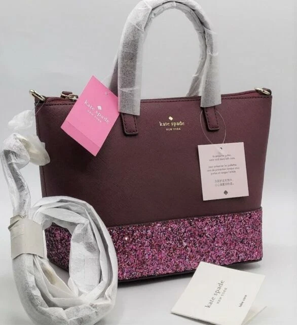 Kate Spade Greta Court Women's Crossbody Purse Handbag - Cherrywood