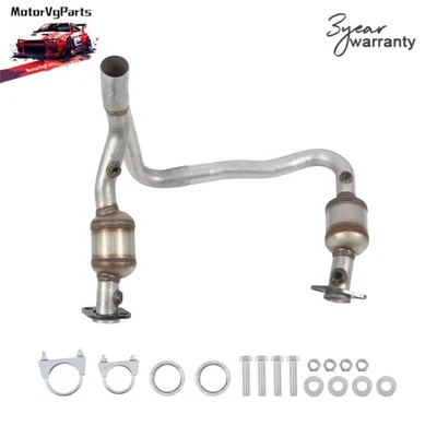 Y Pipe Catalytic Converters For 2004-2005 2006-2010 Dodge Dakota 3.7L & 4.7L Foto 1 de 4