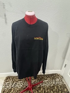 Disney Parks Spirit Jersey HAKUNA MATATA Lion King Black Large Lightweight - Picture 1 of 4