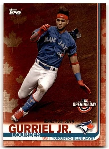 Lourdes Gurriel Jr. 2019 Topps Opening Day Red Foil Rookie #130 Toronto Blue - Picture 1 of 2