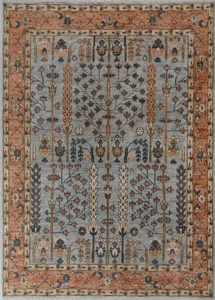 Oriental Turkish Oushak Rugs 6x9 7x10 8x11 9x12 10x14 12x15 Livingroom Area Rugs - Picture 1 of 9