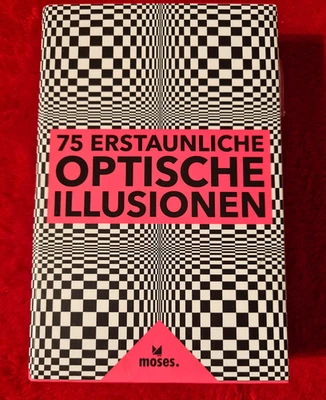 75 erstaunliche Optische Illusionen – 75 Karten mit Anamorphosen Spiel Moses. - Bild 1 von 4