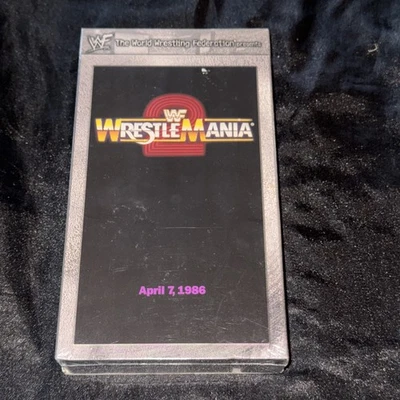 WWF - WrestleMania 2 (VHS, 1998) Hulk Hogan, Andre Giant, Refrigerator Perry NEW - Image 1 of 4