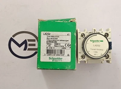 SCHNEIDER ELECTRIC LADS2 ADD ON CONTACTOR TIMING 1-30S LIVRAISON RAPIDE - Photo 1/4