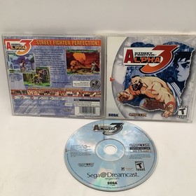 Sega Dreamcast Street Fighter Alpha 3 Pre-owned Tested Working Capcom