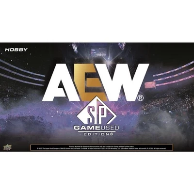 2025 AEW SP GAME USED HOBBY SEALED PRE-ORDER - Image 1 of 4