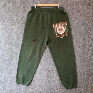Vintage University of Miami Hurricanes Sweatpants Size L Tultex Tag USA - Picture 1 of 9